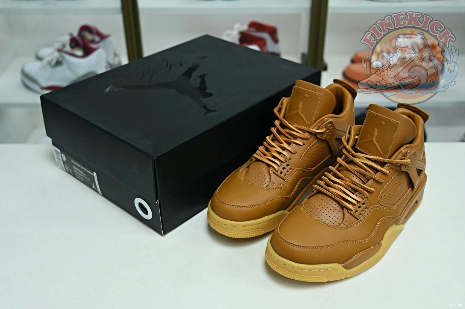 Air Jordan Jordan retro wheat ginger 4 1028